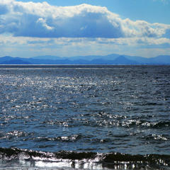 構成-65／Calm horizons and active horizons