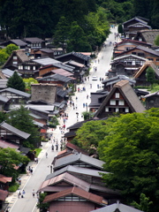 白川郷荻町合掌集落　城跡展望台②