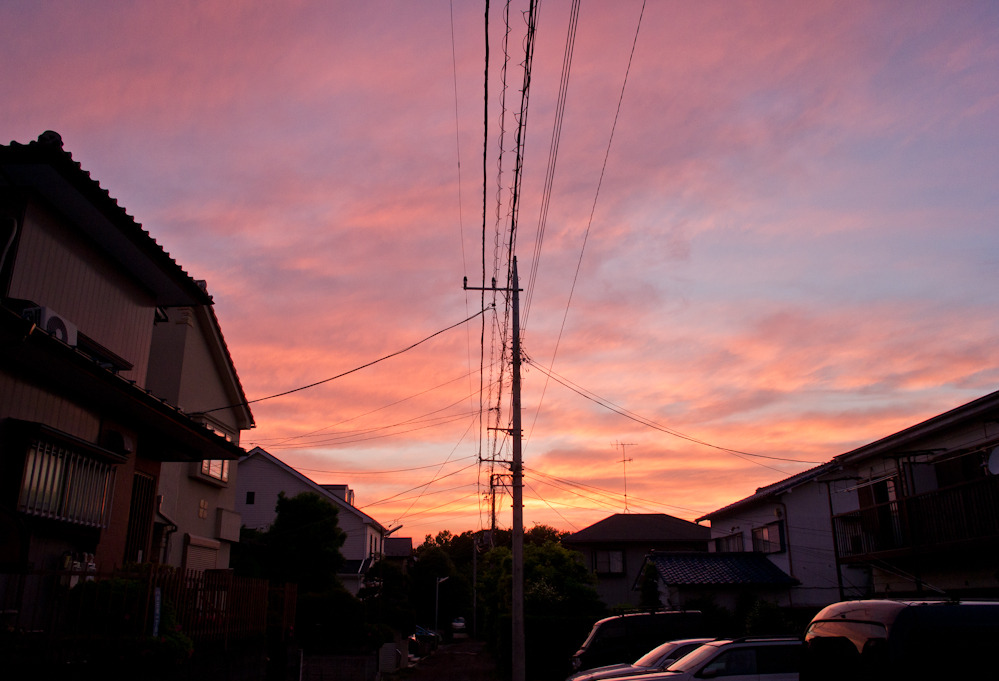 夕焼け