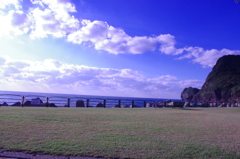 秋の青空