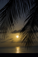 Maldives sunrise