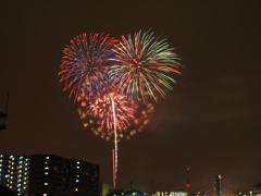 鶴見川花火大会