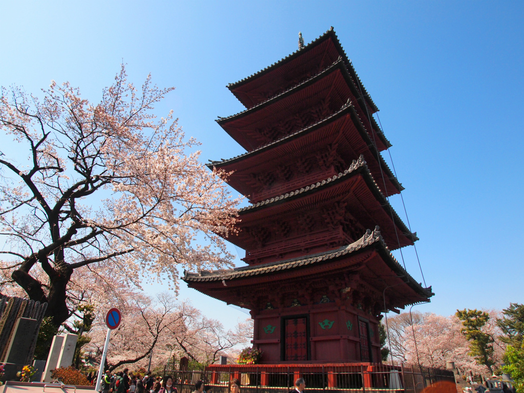 池上本門寺　五重塔　02