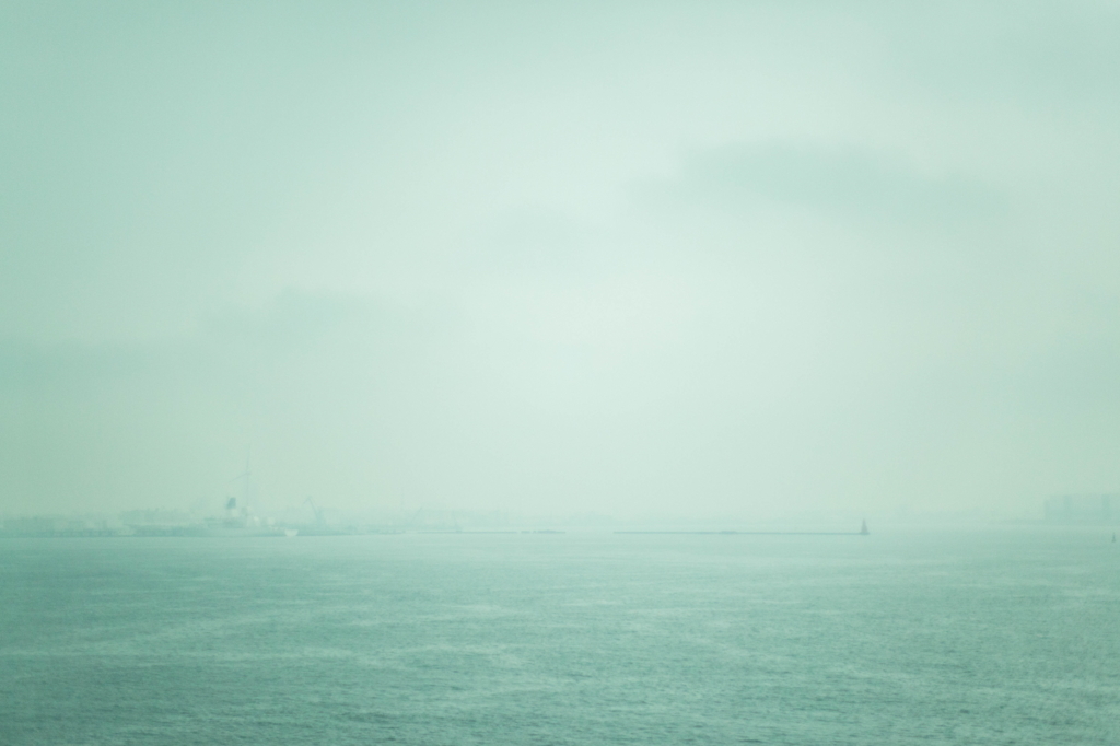 雨の横浜