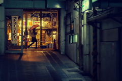 雨の土曜日