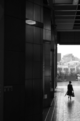 雨の土曜日
