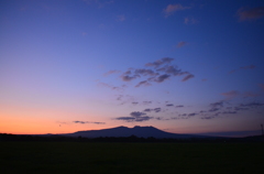 樽前の夕焼け