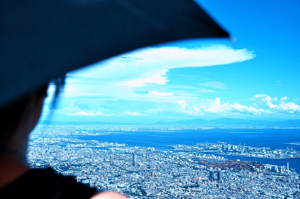 梅雨明けの眺望