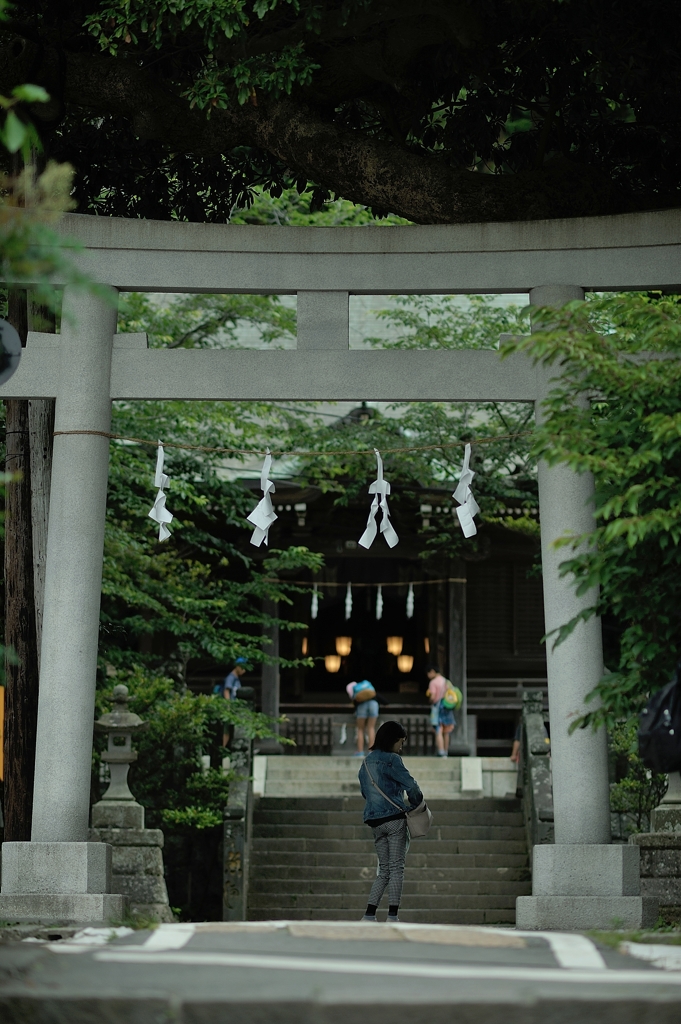 御霊神社前