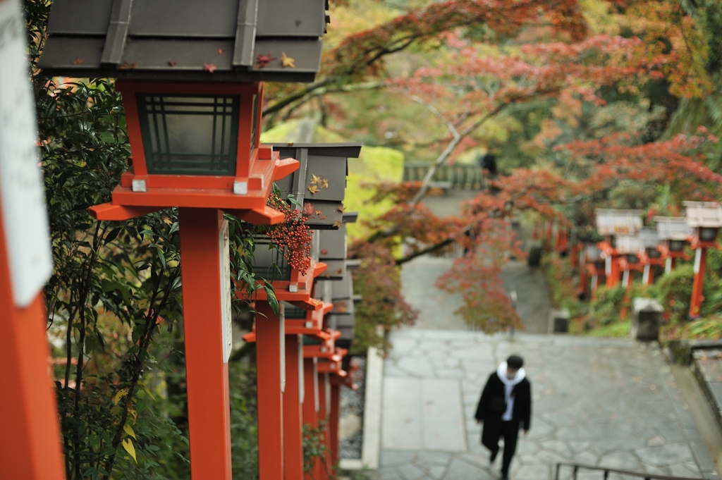 鞍馬寺参道