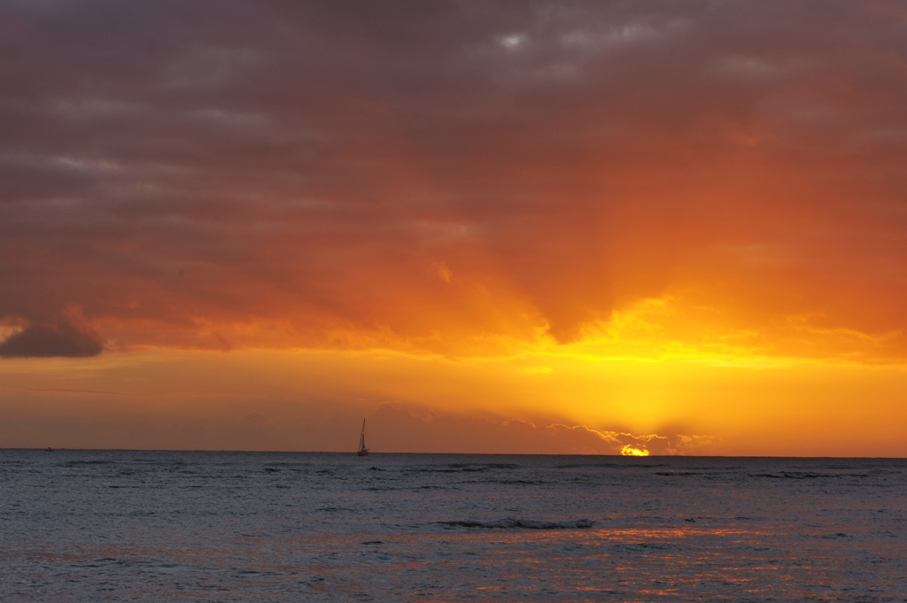 Halekulani sunset