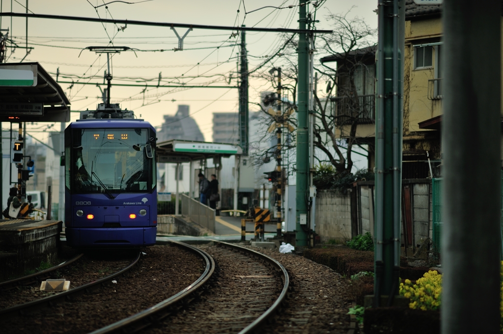 都電のある風景
