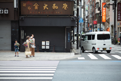 室町にて