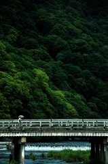 渡月橋の夏