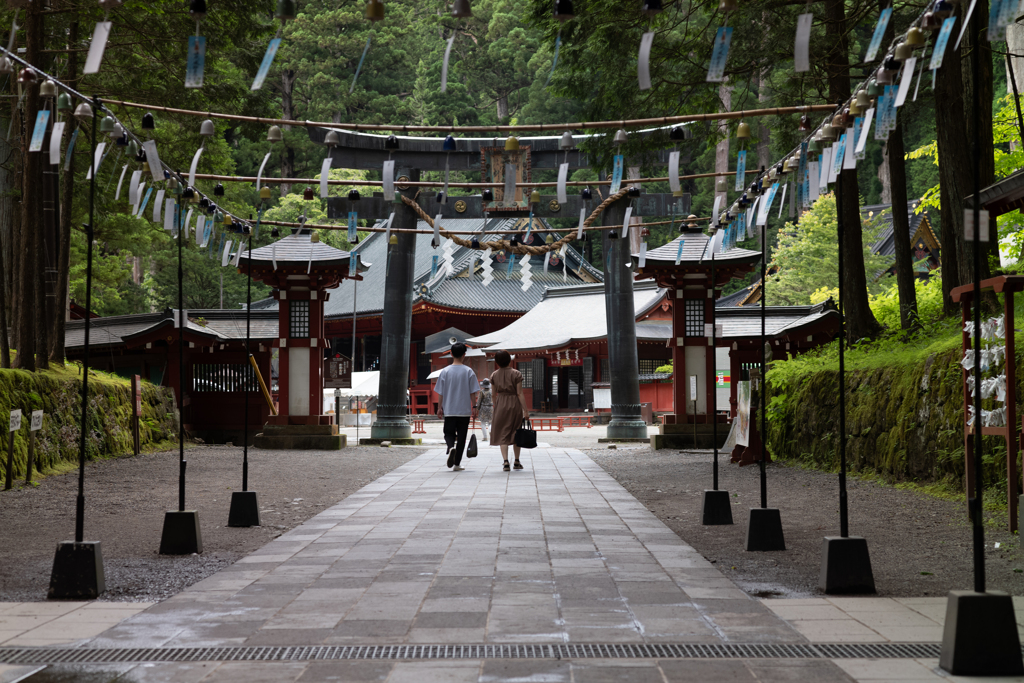 二荒山神社の風