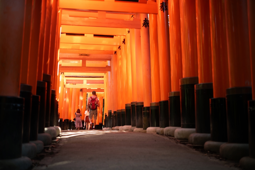 going through the gradation