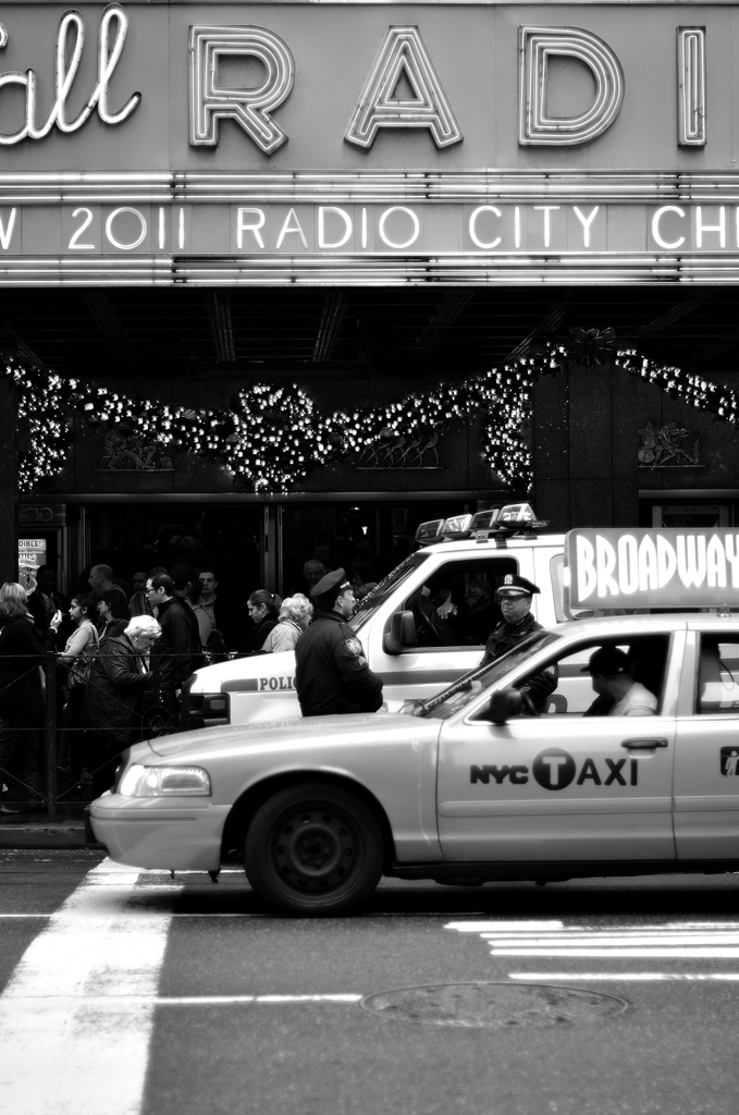 a cab is here!