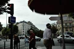 people and shadows