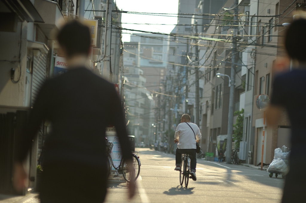 合羽橋の夕暮れ