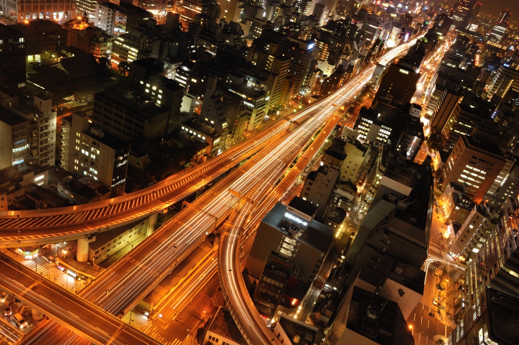 osaka night view