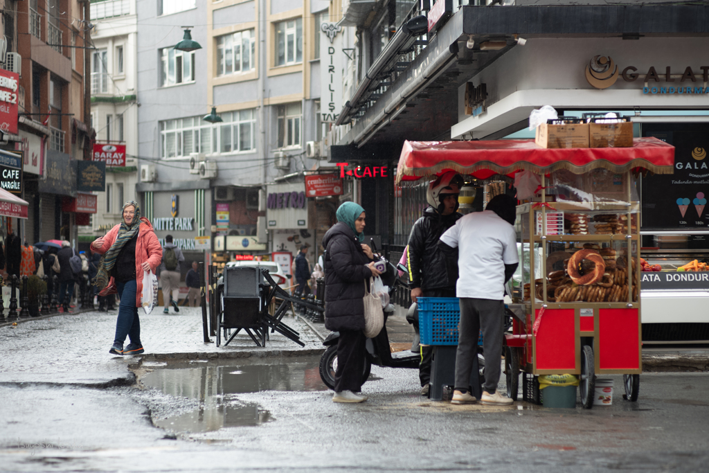 simit shop at old city