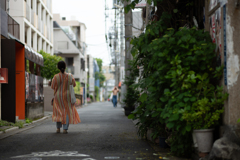 中道通から路地裏へ