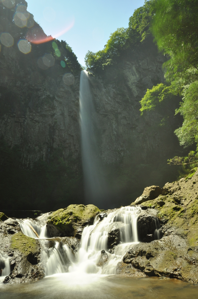 東椎屋の滝2