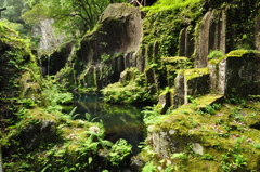 高千穂峡　七ツヶ池