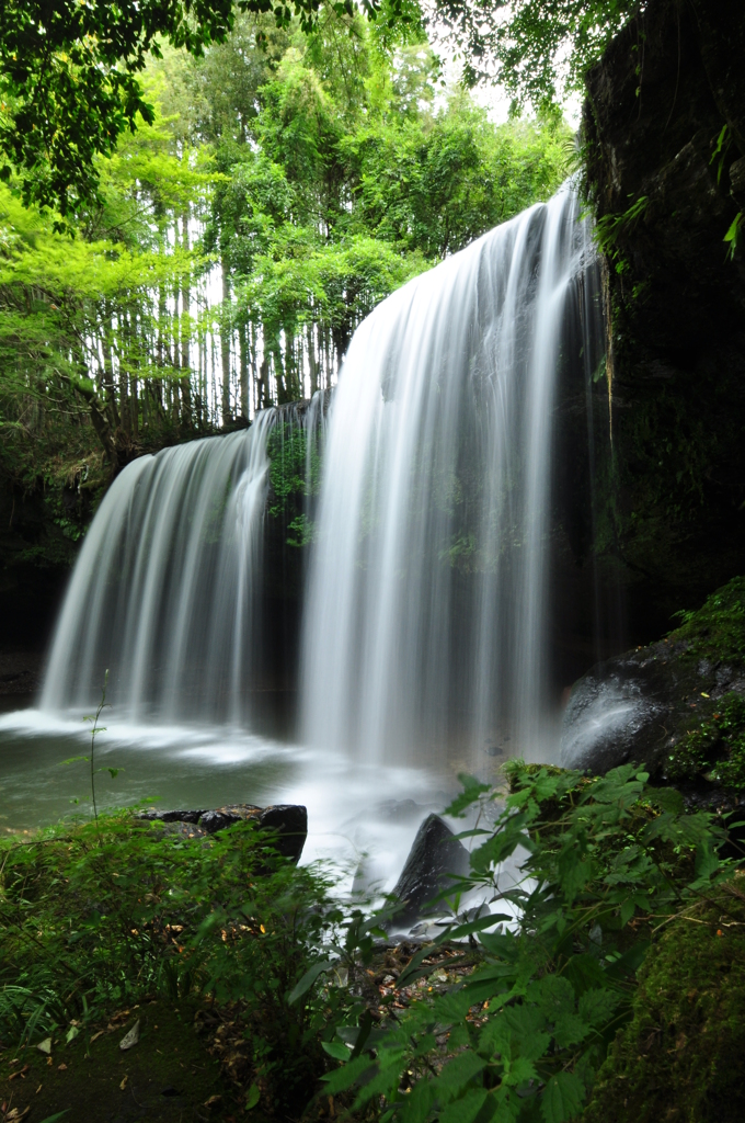 鍋ヶ滝(熊本県小国町)