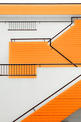 オレンジの階段