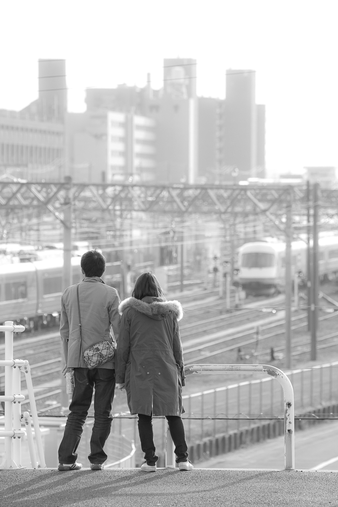 二人の景色
