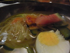 冷麺。