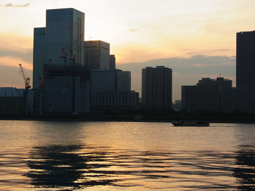 夕暮れ