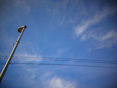 朝の空