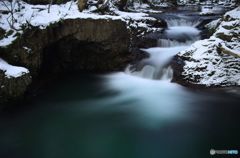 伏伸の滝2016冬