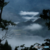 霧の山里