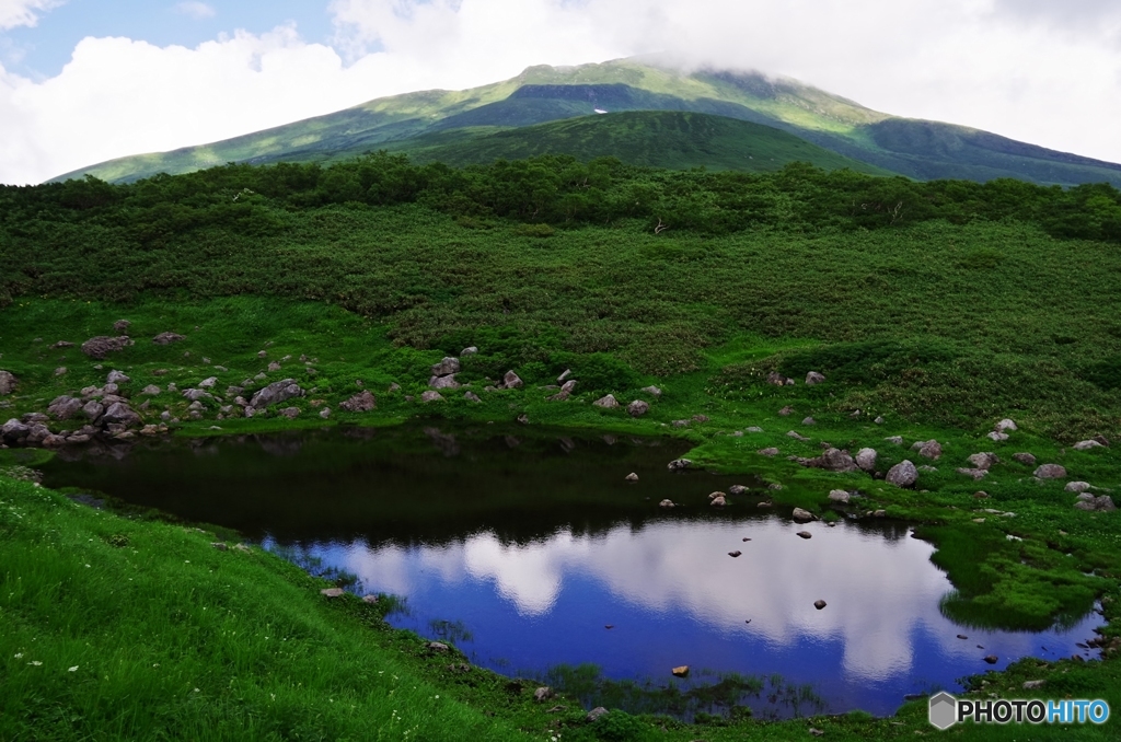 ポタ池とお山