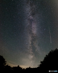 Shooting Star & Milky Way