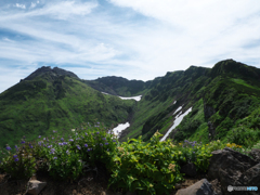 遠い山頂