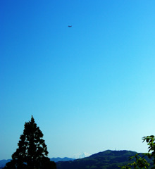 はるか上空