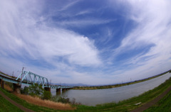 河辺の風景　5月