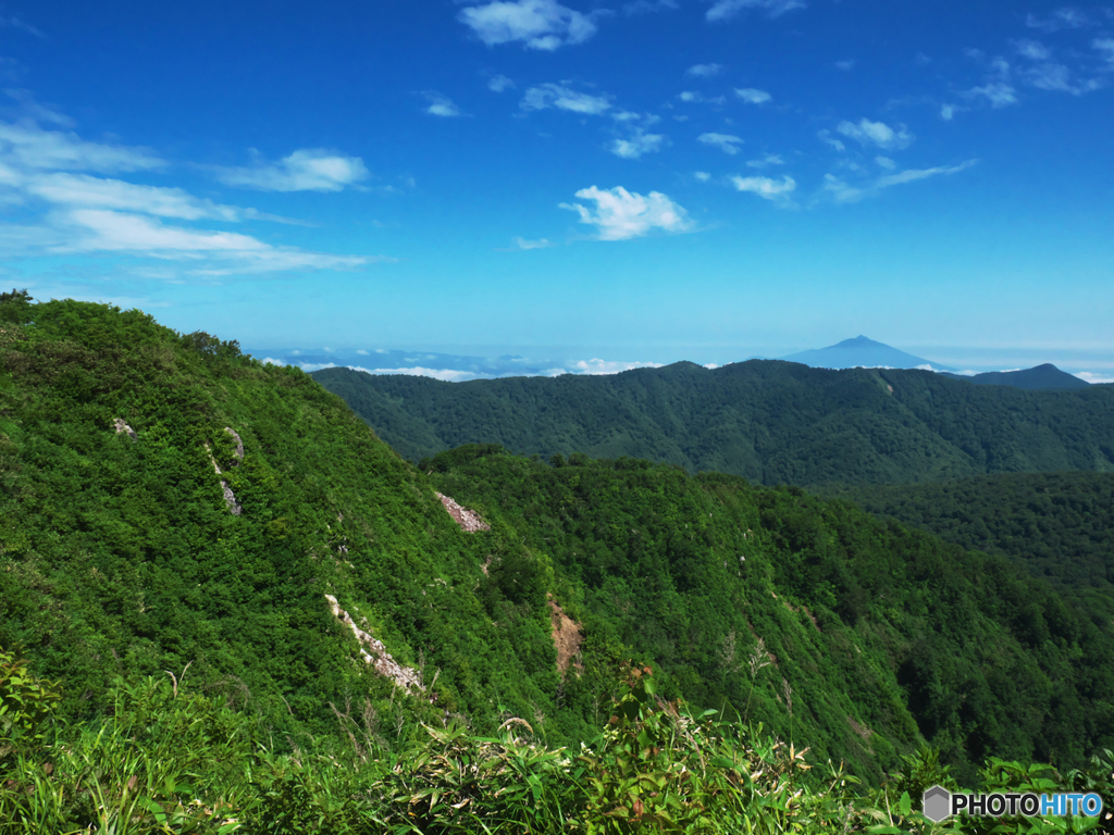 県境稜線