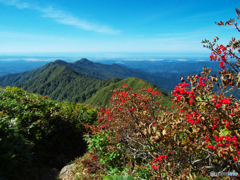 秋晴れ山行