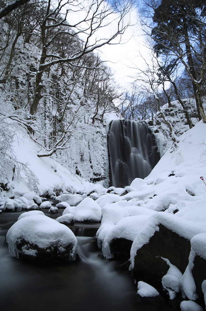 冬の滝場Ⅲ