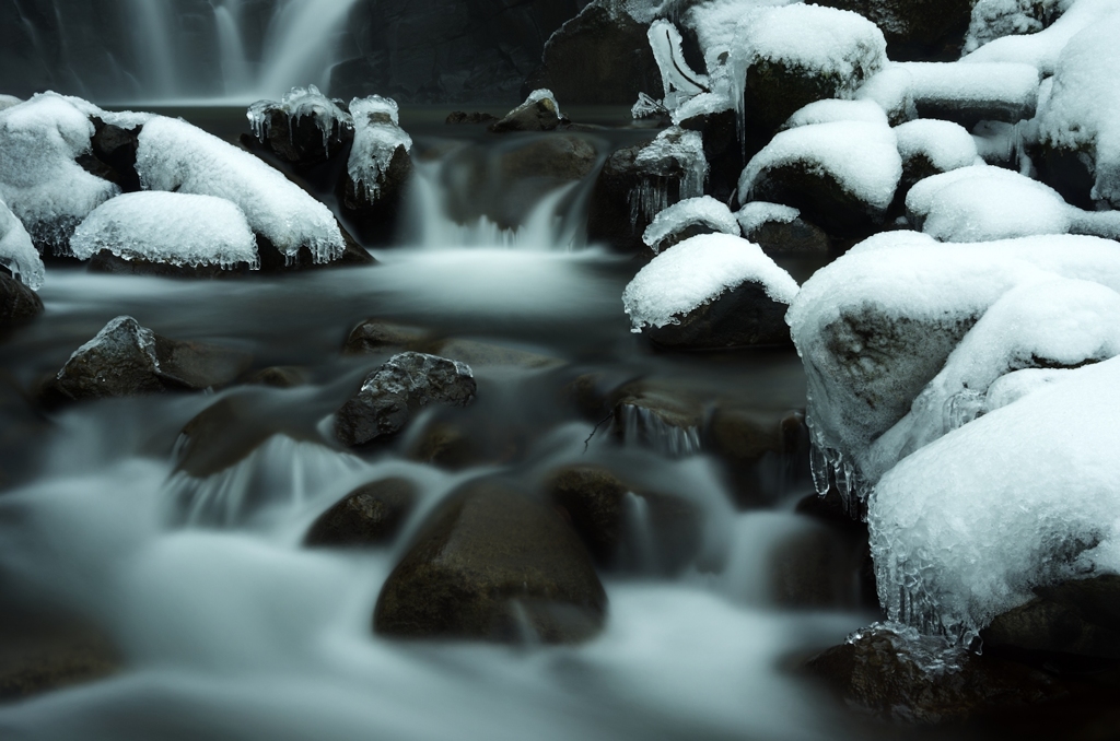 冬の亀田不動滝Ⅶ