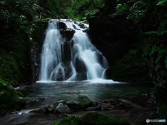 鬼子沢の無名滝