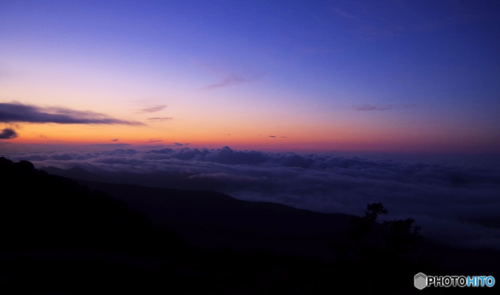 湯の台の夜明け