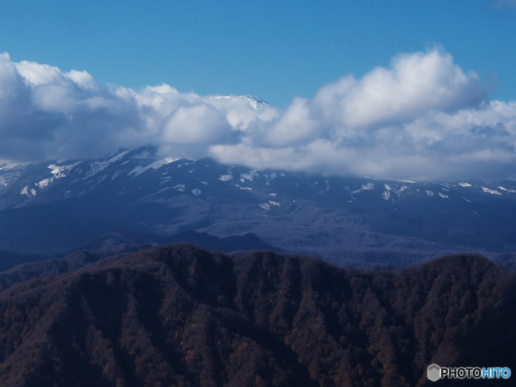 山頂見えた。