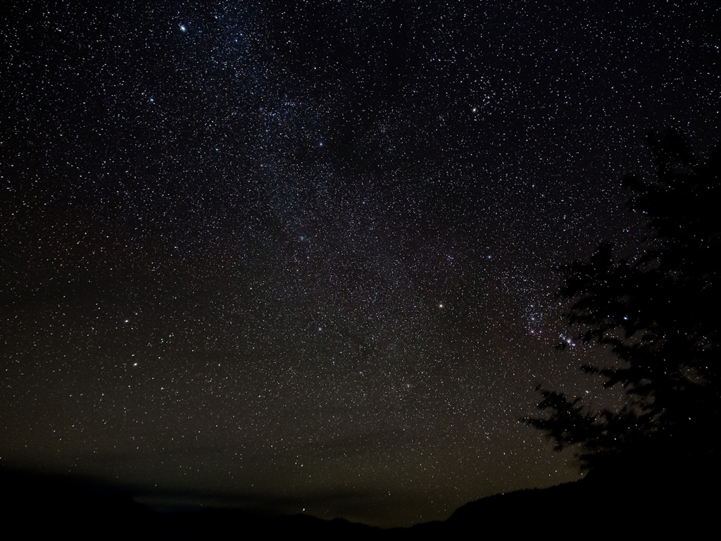 夜空・冬の始まりⅠ