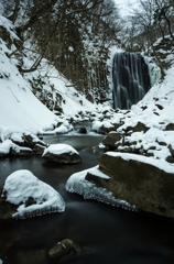 冬の亀田不動滝Ⅸ